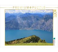 CALVENDO Puzzle Vue de Monte Baldo à Limone sul Garda 1000 Pieces 64 x 48 cm from flybluehigh