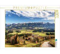 CALVENDO Puzzle Blick Auf Ofterschwang 1000 Teile Puzzle quer 1000 Pieces 64 x 48 cm from TomKli