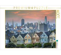 CALVENDO Puzzle Viktorianische Häuser am Alamo Square: The Painted Ladies | 1000