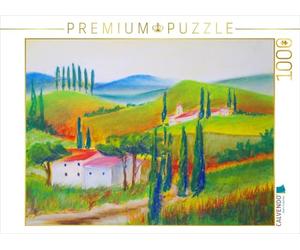 CALVENDO Puzzle Villas en Toscane 1000 Pieces 64 x 48 cm from Michaela Spreider
