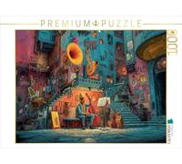 CALVENDO Puzzle Ville colorée | 1000 pièces de Taille de la Pose 64 x 48 cm Puzzle Photo pour des Heures heureuses