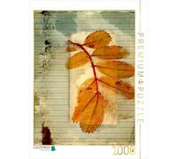 CALVENDO Puzzle Vintage Autumn Leaf 1000 Pieces 48 x 64 cm from Heike Hultsch