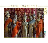 CALVENDO Puzzle Visite de Temple atmosphérique au Laos 1000 Pieces 64 x 48 cm from Martin Ristl