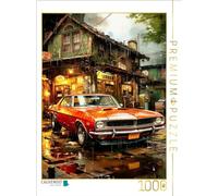 CALVENDO Puzzle Voiture Classique | 1000 pièces Taille de la Pose 48 x 64 cm Puzzle Photo pour des Heures heureuses
