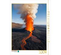 CALVENDO Puzzle Volcanic landscape with erupting volcano | 1000 pieces, finished
