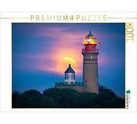 CALVENDO Puzzle Vollmond am Kap Arkona 1000 Teile Puzzle quer 1000 Pieces 64 x 48 cm from Martin Wasilewski