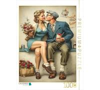 CALVENDO Puzzle Voulez-Vous Un Baiser au goût de Glace | 1000 pièces de Taille de la Pose 48 x 64 cm Puzzle Photo pour des Heures heureuses