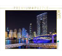 CALVENDO Puzzle Vue de Bluewaters Island à Dubaï | 1000 pièces Taille de la Pose 64 x 48 cm Puzzle Photo pour des Heures heureuses