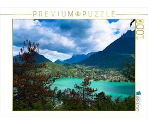 CALVENDO Puzzle Vue de Duingt sur Le lac d'Annecy 1000 Pieces 64 x 48 cm from Midgardson