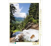 CALVENDO Puzzle Vue de la Schettkanzel à la Chute d'eau de Krimml (Autriche) 1000 Pieces 48 x 64 cm from Anja Frost