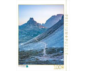 CALVENDO Puzzle Vue de la Selle du Parrain à la cabane des Trois étains Juste Avant Le Lever du Soleil | 1000 pièces de Ponte 48 x 64 cm Puzzle Photo pour des Heures heureuses