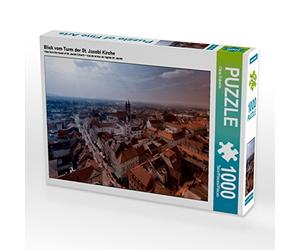 CALVENDO Puzzle Vue de la Tour de l'église St. Jacobi 1000 Pieces 64 x 48 cm from Claus Eckerlin