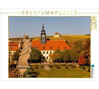 CALVENDO Puzzle Vue du château à Diesbar Seußlitz 1000 Pieces 64 x 48 cm from wkbilder