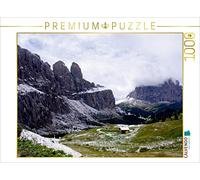 CALVENDO Puzzle Vue du col de Gardena sur Le Sassolungo 1000 Pieces 64 x 48 cm from Thilo Seidel
