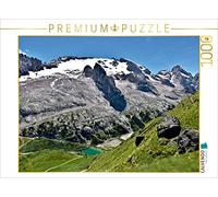 CALVENDO Puzzle Vue du col Padon vers Le sud-Ouest sur la Marmolada. 1000 Pieces 64 x 48 cm from Joachim Barig