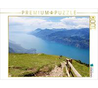 CALVENDO Puzzle Vue du Monte Baldo sur Le lac de Garde 1000 Pieces 64 x 48 cm from flybluehigh