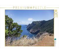 CALVENDO Puzzle Vue du Sentier de la Falaise à Boca do Risco à Madère 1000 Pieces 64 x 48 cm from dotmatchbox