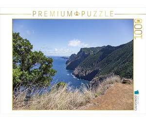 CALVENDO Puzzle Vue du Sentier de la Falaise à Boca do Risco à Madère 1000 Pieces 64 x 48 cm from dotmatchbox
