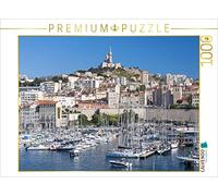 CALVENDO Puzzle Vue du Vieux Port et de Notre-Dame de la Garde 1000 Pieces 64 x 48 cm from Martin Ristl