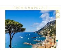 CALVENDO Puzzle Vue pittoresque sur Amalfi | 1000 pièces - Taille de la Pose 64 x 48 cm - Puzzle Photo pour des Heures heureuses