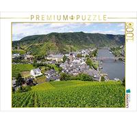 CALVENDO Puzzle Vue sur la Ville de Cochem et Les vignobles 1000 Pieces 64 x 48 cm from Anja Frost