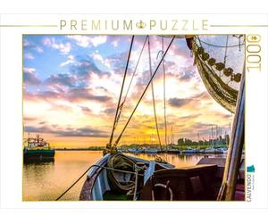 CALVENDO Puzzle Vue sur Le Lever du Soleil à Travers Un Bateau 1000 Pieces 64 x 48 cm from Andrea Dreegmeyer
