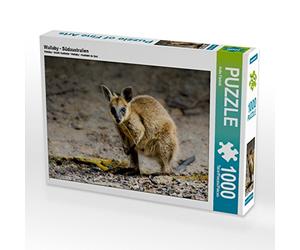 CALVENDO Puzzle Wallaby - Australie-Méridionale 1000 Pieces 64 x 48 cm from Aussiefreak