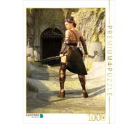 CALVENDO Puzzle Warrior princess | 1000 pieces, finished size 25.2 × 18.9 in (64