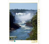 CALVENDO Puzzle Wasserfälle von Iguazu | 1000 Teile Lege-Größe 64x48cm Foto-Puzz