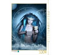 CALVENDO Puzzle Wassermann Sternzeichen 1000 Teile Puzzle Hoch 1000 Pieces 48 x 64 cm from Britta Glodde