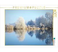 CALVENDO Puzzle Reflection on the Havel River. Winter landscape | 1000 pieces, f