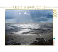 CALVENDO Puzzle Wattlandschaft im Lichterspot 1000 Teile Puzzle quer | 1000 Teil