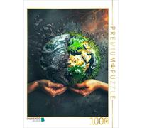 CALVENDO Puzzle We hold our future in our hands | 1000 pieces, finished size 25.