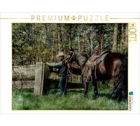 CALVENDO Puzzle Weiden und Zäune kontrollieren 1000 Teile Puzzle quer | 1000 pie