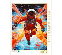 CALVENDO Puzzle Weightless in a Space Hotel | 1000 pieces, finished size 25.2 ×