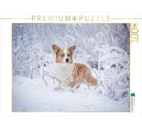 CALVENDO Puzzle Welsh Corgi dans la Neige 1000 Pieces 64 x 48 cm from Maria Ahrens