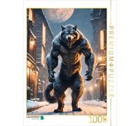 CALVENDO Puzzle Werewolf stalking under full moon | 1000 pieces, finished size 2