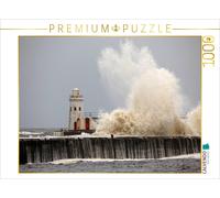CALVENDO Puzzle Wick Phare, Caithness, Écosse 1000 Pièces, Taille de la Plage, 64 x 48 cm Photo Puzzle Image de Martina Cross