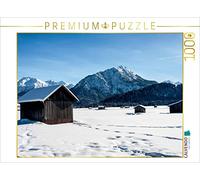 CALVENDO Puzzle Winter in Oberstdorf 1000 Teile Puzzle quer 1000 Pieces 64 x 48 cm from TomKli