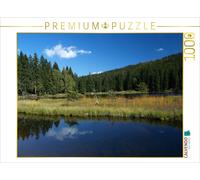 CALVENDO Puzzle Wölkchen über dem Kleinen Arbersee | 1000 Teile Lege-Größe 64x48