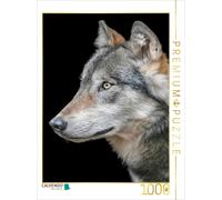 CALVENDO Puzzle Wolf | 1000 pieces, finished size 25.2 × 18.9 in (64 × 48 cm) |
