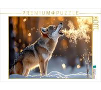 CALVENDO Puzzle Wolves | 1000 pieces, finished size 25.2 × 18.9 in (64 × 48 cm)