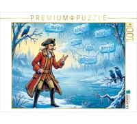CALVENDO Puzzle Words frozen in the winter wind | 1000 pieces, finished size 25.