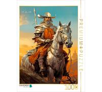 Puzzle · La littérature Universelle en Images | Don Quichotte · 1000 pièces · Format assemblé 64 × 48 cm · CALVENDO Puzzle