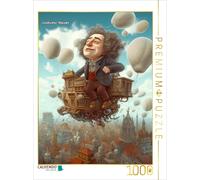 Puzzle · La littérature Universelle en Images | Les Voyages de Gulliver · 1000 pièces · Format assemblé 64 × 48 cm · CALVENDO Puzzle