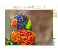 CALVENDO Puzzle Wunderschöne Papageien - Lori 1000 Teile Puzzle quer | 1000 Teil
