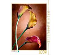 CALVENDO Puzzle Zantedeschia Aethiopica, Fleurs Calla, 1000 pièces, Taille de la Ponte, 48 x 64 cm, Photo Puzzle Image par Val Thoermer