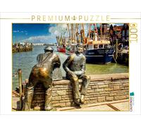 CALVENDO Puzzle Zwei Männer haben alles im Blick 1000 Teile Puzzle quer | 1000 T