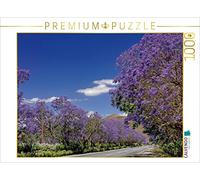 CALVENDO Silke Liedtke Puzzle Floraison Jacaranda-Alleen - Bonnievale Afrique du Sud 1000 pièces Taille de la Pose 64 x 48 cm