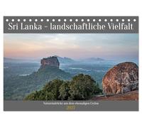 CALVENDO - Sri Lanka - Diversité paysage (calendrier de bureau 2027 DIN A5 paysage) Calendrier mensuel : photographies de paysage du Sri Lanka Créé début 2022.